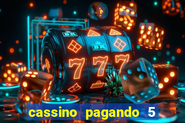 cassino pagando 5 reais no cadastro